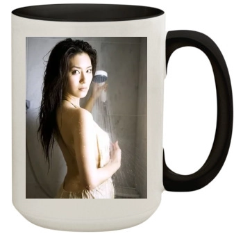 Haruna Yabuki 15oz Colored Inner & Handle Mug