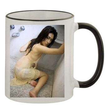 Haruna Yabuki 11oz Colored Rim & Handle Mug