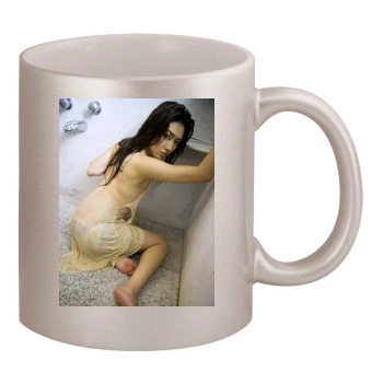 Haruna Yabuki 11oz Metallic Silver Mug