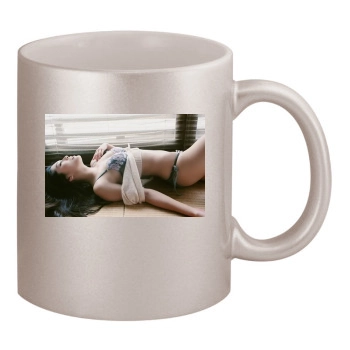 Haruna Yabuki 11oz Metallic Silver Mug