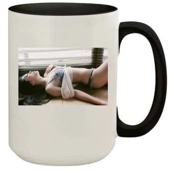 Haruna Yabuki 15oz Colored Inner & Handle Mug