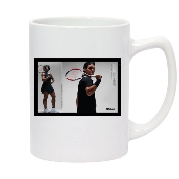 Serena Williams 14oz White Statesman Mug