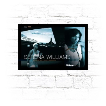 Serena Williams Metal Wall Art