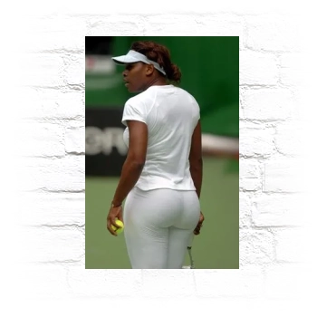 Serena Williams Metal Wall Art