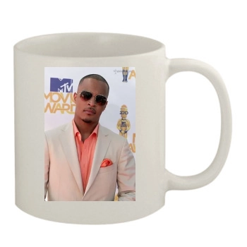 T.I. 11oz White Mug