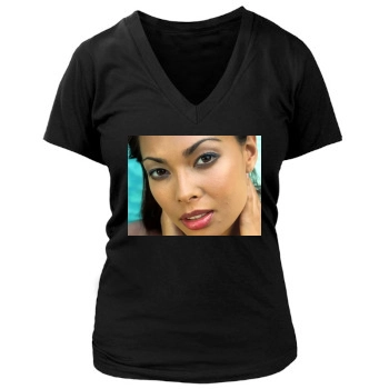 Tera Patrick Women's Deep V-Neck TShirt