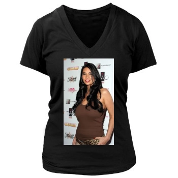 Tera Patrick Women's Deep V-Neck TShirt