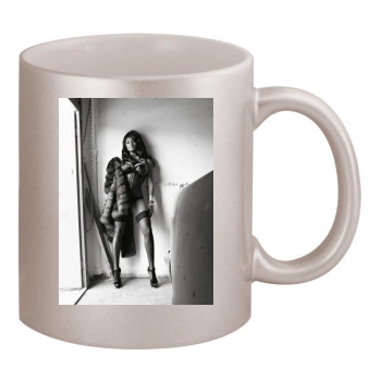 Toccara Jones 11oz Metallic Silver Mug