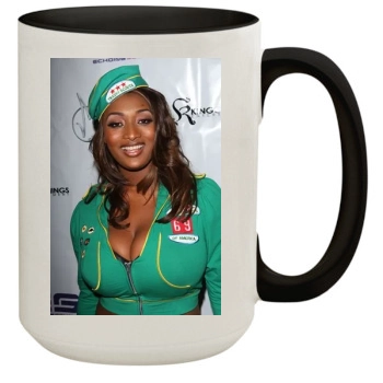 Toccara Jones 15oz Colored Inner & Handle Mug