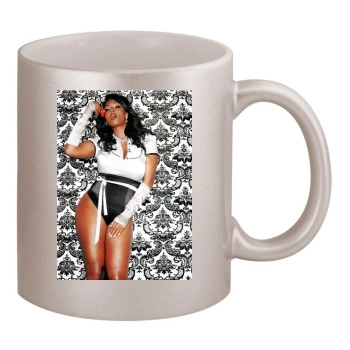 Toccara Jones 11oz Metallic Silver Mug