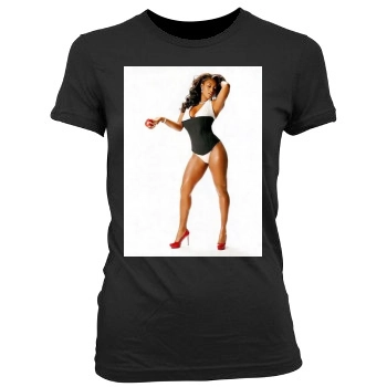 Toccara Jones Women's Junior Cut Crewneck T-Shirt