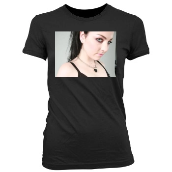 Amy Lee Women's Junior Cut Crewneck T-Shirt