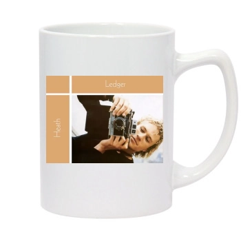 Heath Ledger 14oz White Statesman Mug