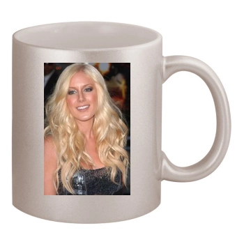 Heidi Montag 11oz Metallic Silver Mug