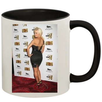 Holly Madison 11oz Colored Inner & Handle Mug