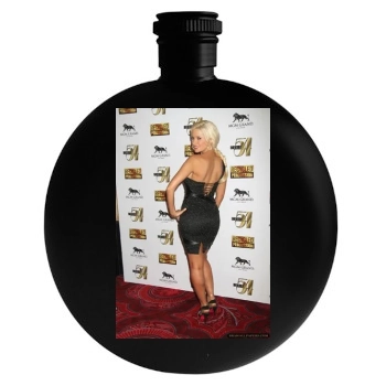 Holly Madison Round Flask