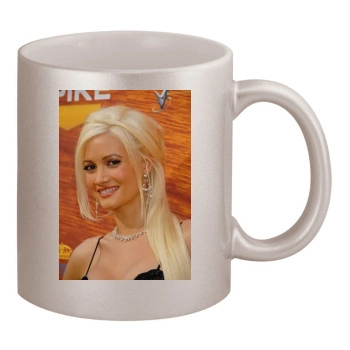 Holly Madison 11oz Metallic Silver Mug