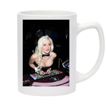 Holly Madison 14oz White Statesman Mug