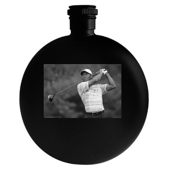 Tiger Woods Round Flask