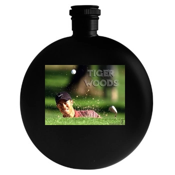 Tiger Woods Round Flask