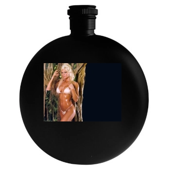 Torrie Wilson Round Flask