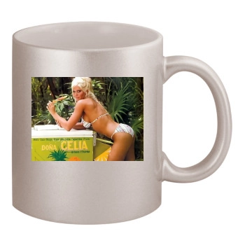 Torrie Wilson 11oz Metallic Silver Mug