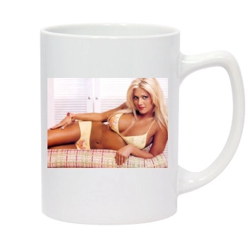 Torrie Wilson 14oz White Statesman Mug