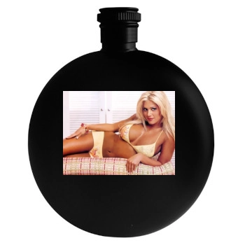 Torrie Wilson Round Flask