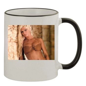 Torrie Wilson 11oz Colored Rim & Handle Mug