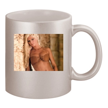 Torrie Wilson 11oz Metallic Silver Mug