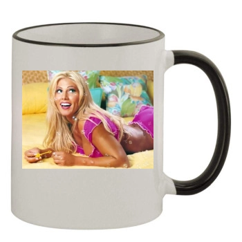 Torrie Wilson 11oz Colored Rim & Handle Mug