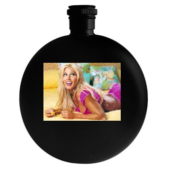 Torrie Wilson Round Flask