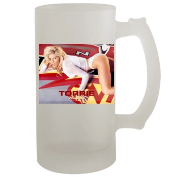 Torrie Wilson 16oz Frosted Beer Stein