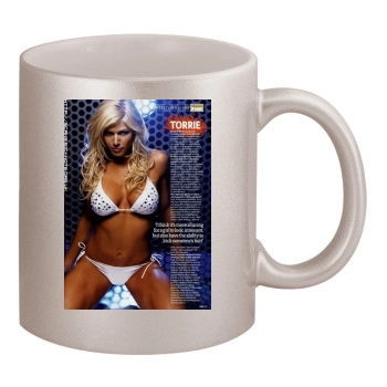 Torrie Wilson 11oz Metallic Silver Mug