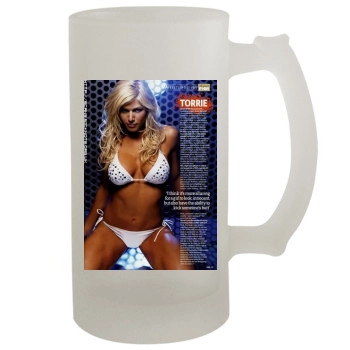 Torrie Wilson 16oz Frosted Beer Stein