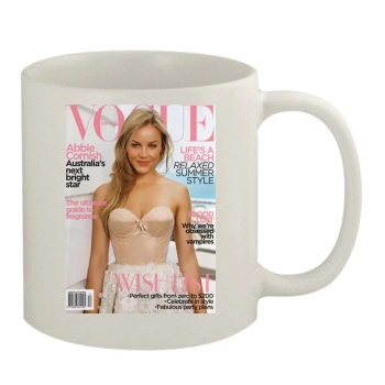 Abbie Cornish 11oz White Mug