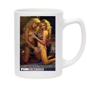 Abi Titmuss 14oz White Statesman Mug