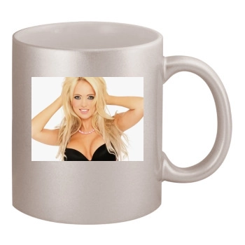 Aisleyne Horgan Wallace 11oz Metallic Silver Mug