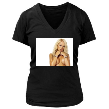 Aisleyne Horgan Wallace Women's Deep V-Neck TShirt