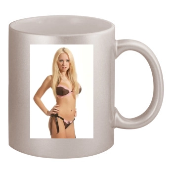 Aisleyne Horgan Wallace 11oz Metallic Silver Mug