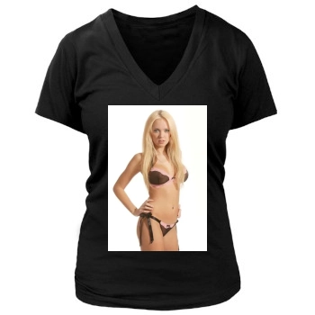 Aisleyne Horgan Wallace Women's Deep V-Neck TShirt