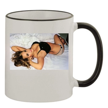 Amanda Bynes 11oz Colored Rim & Handle Mug