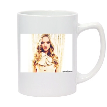 Amanda Seyfried 14oz White Statesman Mug