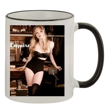 Amanda Seyfried 11oz Colored Rim & Handle Mug