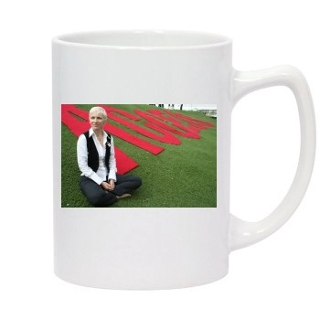 Annie Lennox 14oz White Statesman Mug