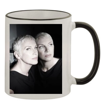 Annie Lennox 11oz Colored Rim & Handle Mug