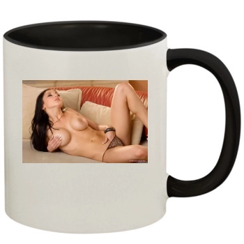 Audrey Bitoni 11oz Colored Inner & Handle Mug