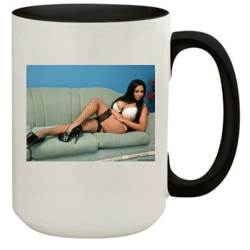 Audrey Bitoni 15oz Colored Inner & Handle Mug