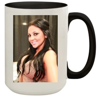 Audrey Bitoni 15oz Colored Inner & Handle Mug