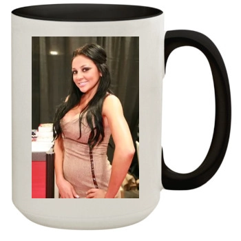 Audrey Bitoni 15oz Colored Inner & Handle Mug